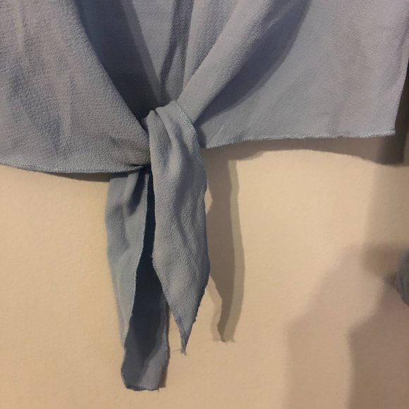 Tie Front Blouse - Picture 2 of 3